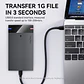 Cable Usb 3.0 A A Micro-b Veggieg V-u318 Para Disco Duro Hdd - Miniatura 4