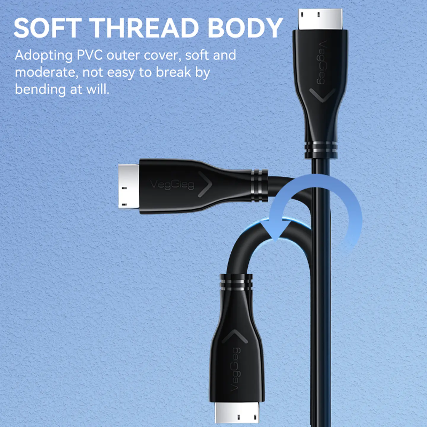 Cable Usb 3.0 A A Micro-b Veggieg V-u318 Para Disco Duro Hdd 8