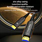 Cable Hdmi Fibra Optica Veggieg 4k 60hz Hdmi 2.0 Para Proyector Auditorios Salas Pantallas Hdr Arc 3d Visual Effect - Miniatura 7