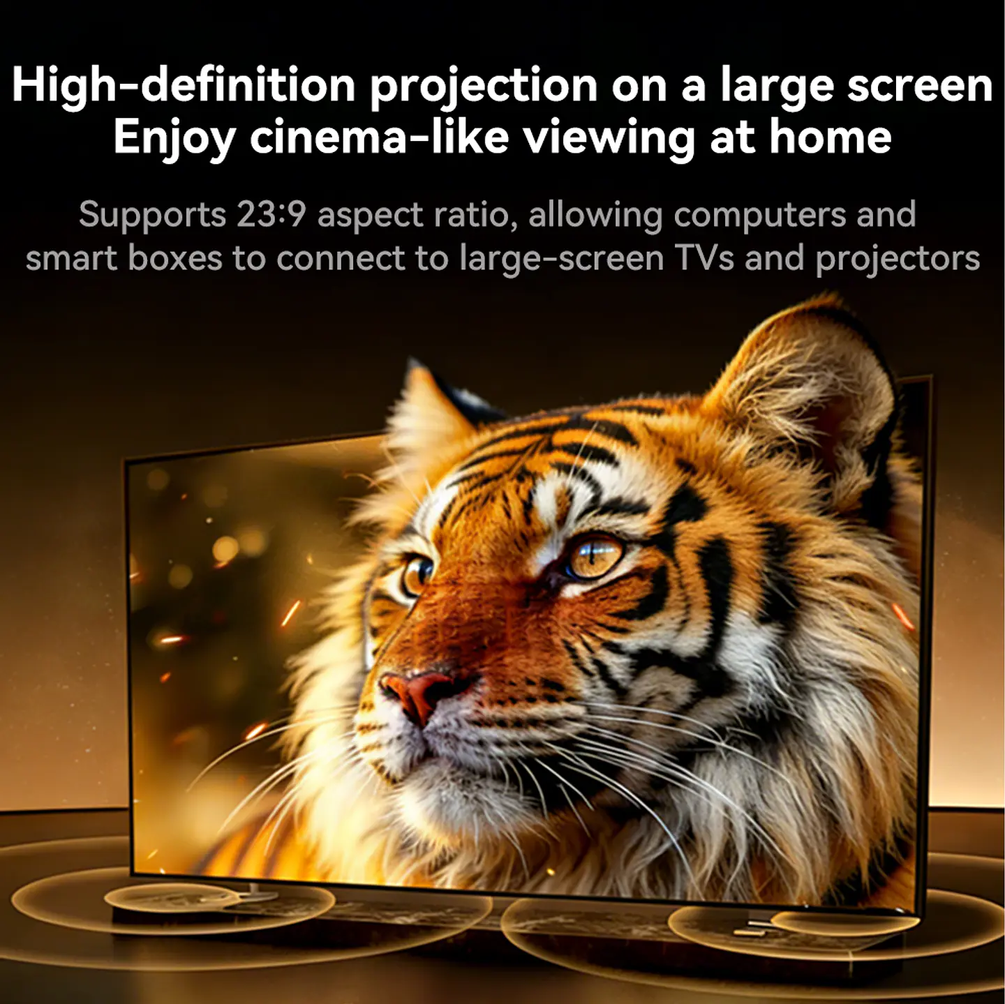 Cable Hdmi Fibra Optica Veggieg 4k 60hz Hdmi 2.0 Para Proyector Auditorios Salas Pantallas Hdr Arc 3d Visual Effect 8