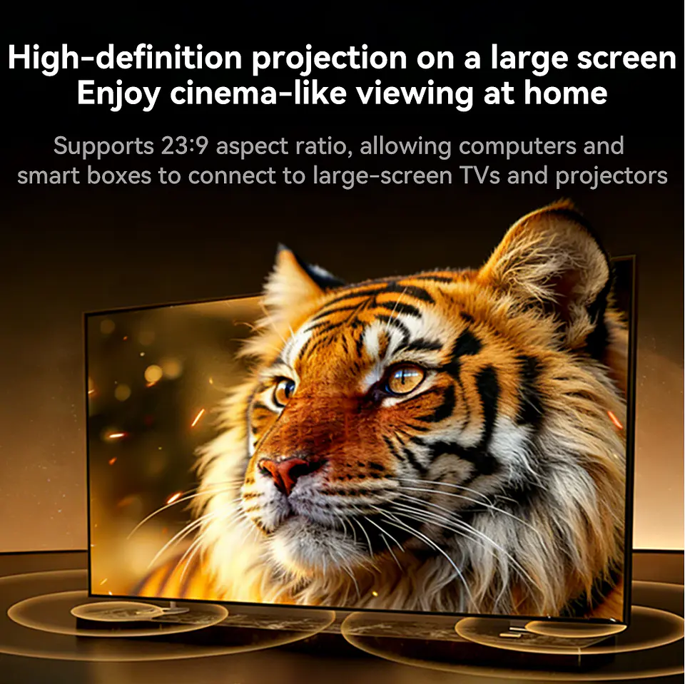 Cable Hdmi Fibra Optica Veggieg 4k 60hz Hdmi 2.0 Para Proyector Auditorios Salas Pantallas Hdr Arc 3d Visual Effect 8