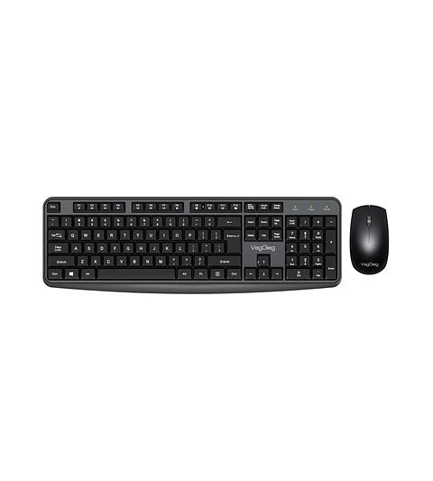 Kit Teclado Y Mouse Veggieg Mk700 Inalambrico Para Oficina