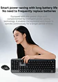 Kit Teclado Y Mouse Veggieg Mk700 Inalambrico Para Oficina - Miniatura 8
