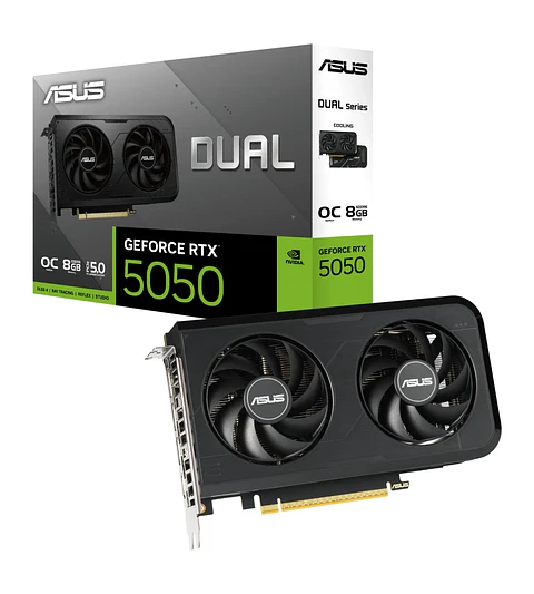 ASUS Dual GeForce RTX 5050 8GB GDDR6 – DUAL-RTX5050-8G