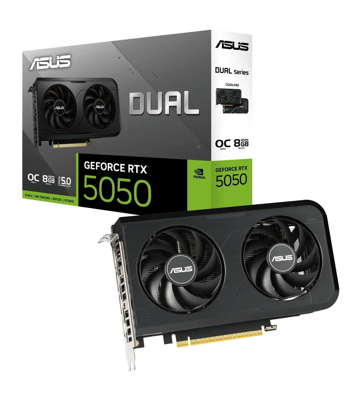 ASUS Dual GeForce RTX 5050 8GB GDDR6 – DUAL-RTX5050-8G 1