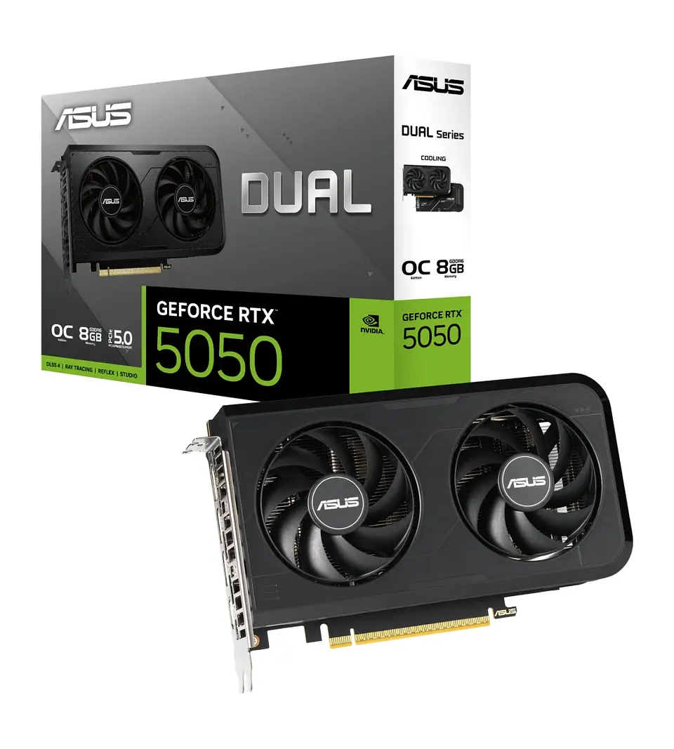 ASUS Dual GeForce RTX 5050 8GB GDDR6 – DUAL-RTX5050-8G 1