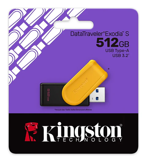 Pendrive Kingston DataTraveler Exodia S 512GB USB 3.2