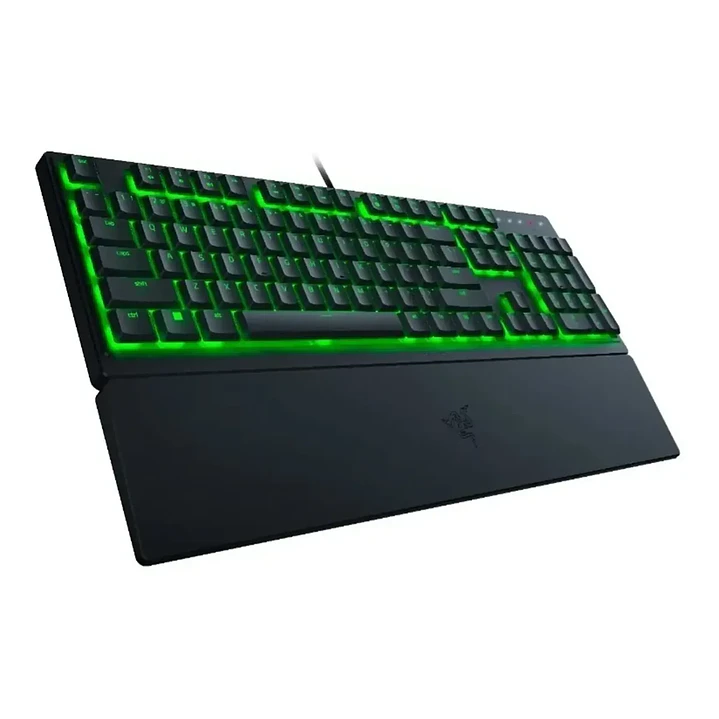 Teclado Gamer Razer Ornata V3 X Full Size Membrana Silenciosa Chroma RGB con Reposamuñecas Negro 3