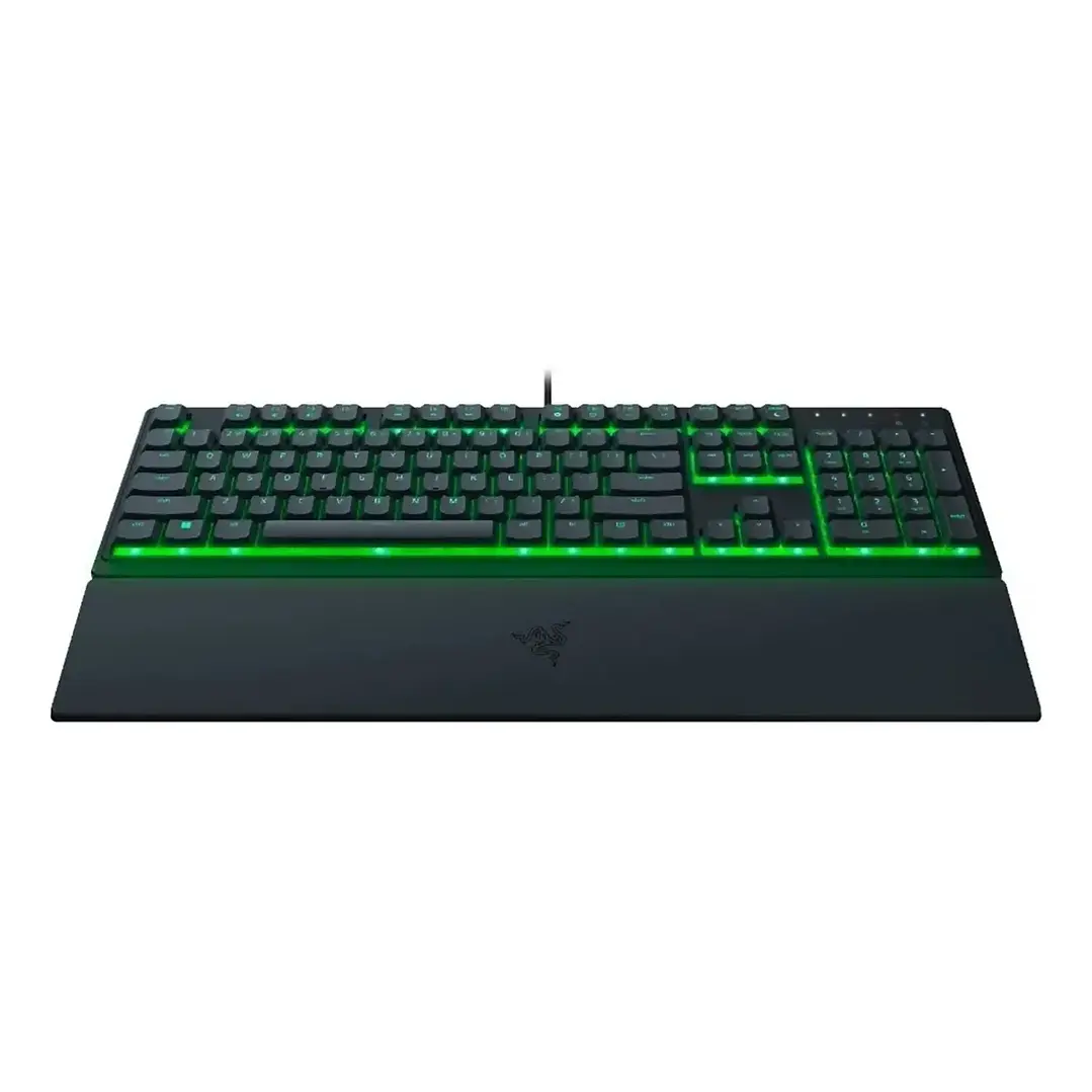 Teclado Gamer Razer Ornata V3 X Full Size Membrana Silenciosa Chroma RGB con Reposamuñecas Negro 4
