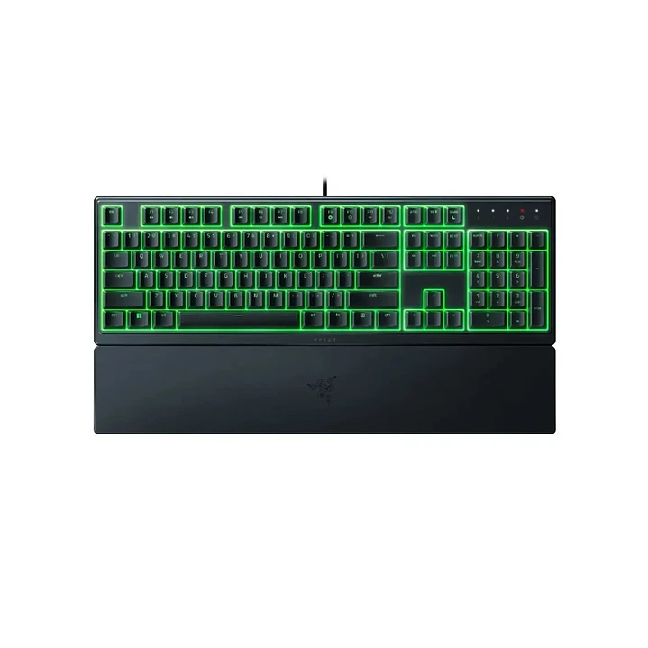Teclado Gamer Razer Ornata V3 X Full Size Membrana Silenciosa Chroma RGB con Reposamuñecas Negro 1