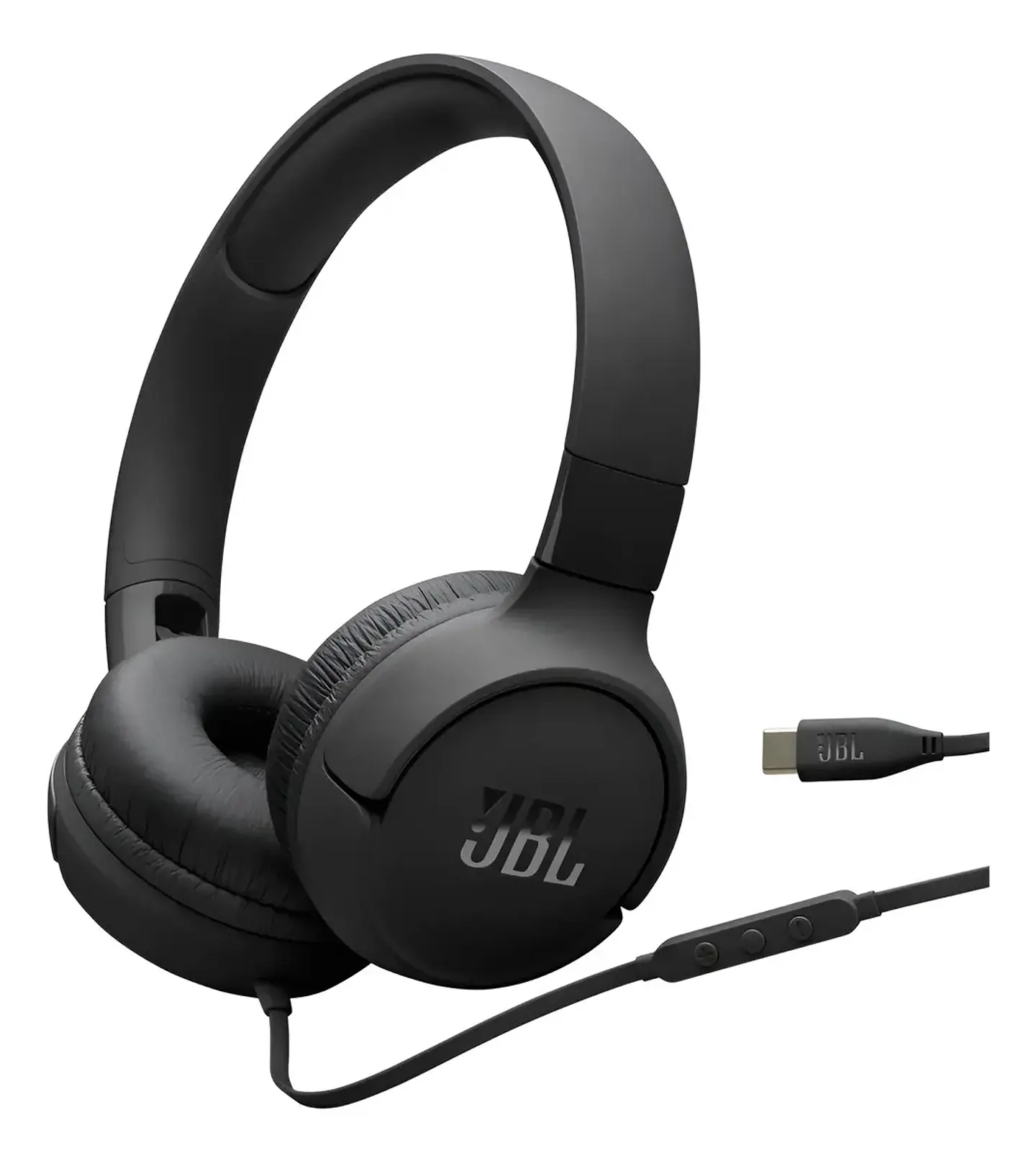 Audífonos Cableados JBL Tune 520C USB-C On-Ear Hi-Res Pure Bass con Micrófono y Control 16