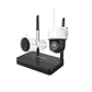 Kit de Seguridad Hikvision NKS422WBPH 2MP WiFi con Cámara Bullet, Domo PT, Audio Bidireccional y NVS de 4 Canales - Miniatura 1