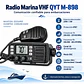 Radio Marina QYT M-898 VHF 25W IP67 DSC Para Embarcación - Miniatura 2