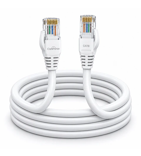 Cable Red Cat6 Ethernet Alta Velocidad Gaming Camara Oficina 100% Cobre Internet Xbox Streaming Router
