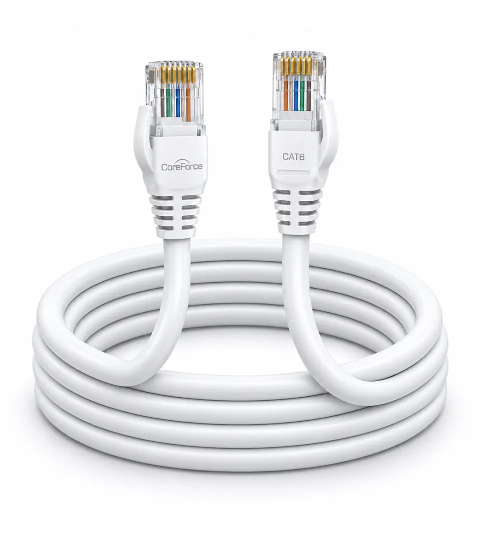 Cable Red Cat6 Ethernet Alta Velocidad Gaming Camara Oficina 100% Cobre Internet Xbox Streaming Router 1