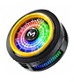 Cooler Gamer Celular MEMO CX20 Magnético Semiconductor 10W RGB USB-C 5500RPM Clip Para iPhone Android - Miniatura 2