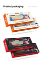 Teclado Mecánico Gamer T-Wolf T70 RGB Tri Mode Hot Swap - Miniatura 3