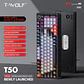 Teclado Mecánico Gamer T-Wolf T50 RGB 98 Teclas Compacto - Miniatura 4