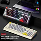 Teclado Mecánico Gamer T-Wolf T50 RGB 98 Teclas Compacto - Miniatura 6