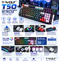 Teclado Mecánico Gamer T-Wolf T50 RGB 98 Teclas Compacto - Miniatura 8