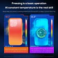 Cooler Gamer MEMO CX15 RGB 10W Magnético para Celular iPhone Android - Miniatura 10