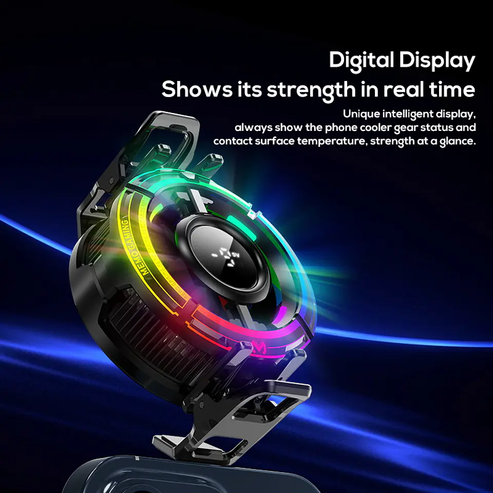 Cooler Gamer MEMO CX15 RGB 10W Magnético para Celular iPhone Android 11