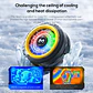 Cooler Gamer Celular MEMO CX20 Magnético Semiconductor 10W RGB USB-C 5500RPM Clip Para iPhone Android - Miniatura 16