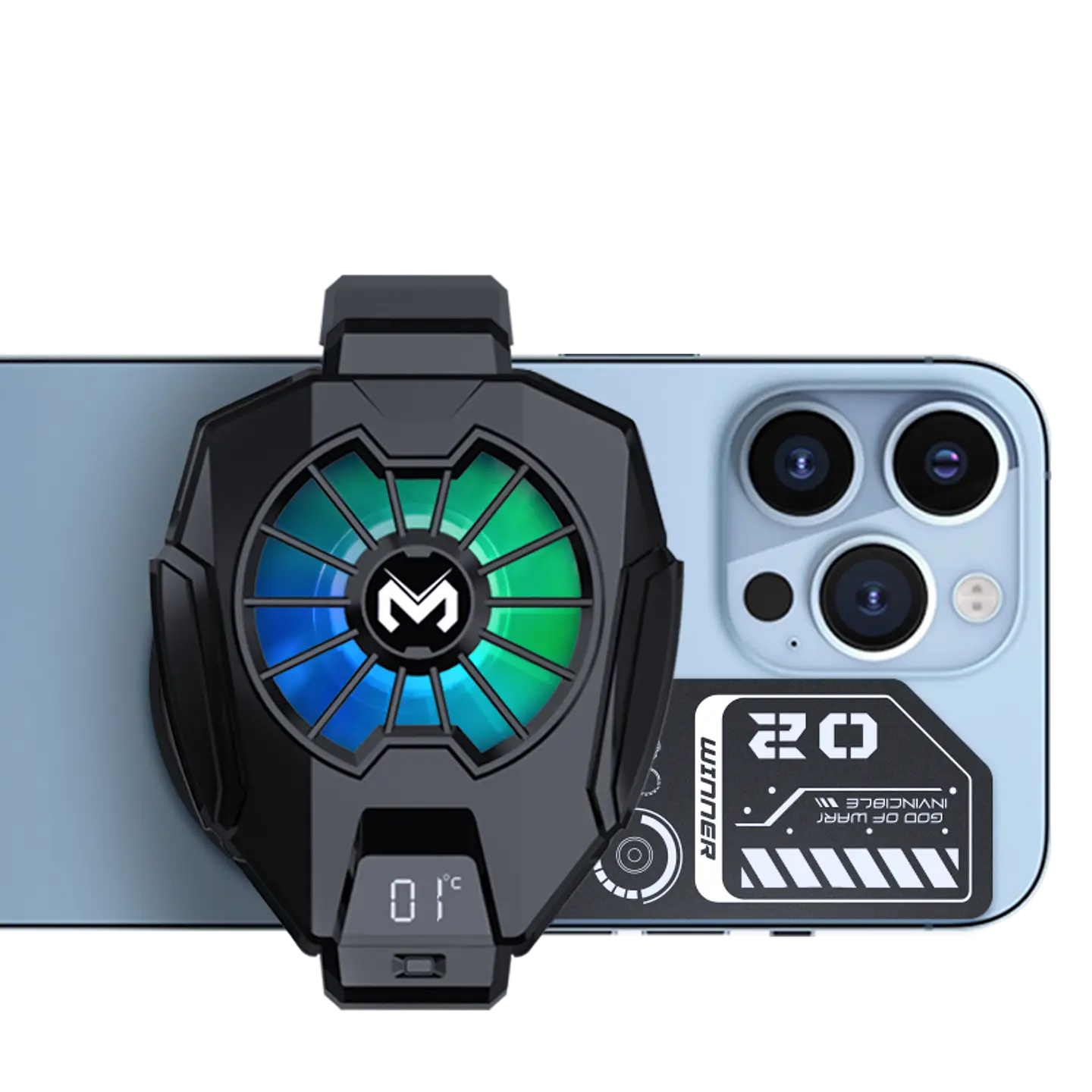 Placa Disipadora Magnética Memo VC01 Para Cooler Gamer Celular Refrigeración Smartphone 10