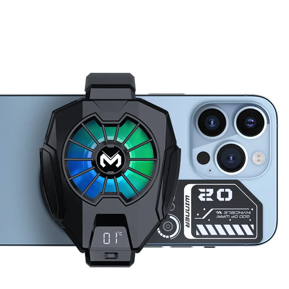 Placa Disipadora Magnética Memo VC01 Para Cooler Gamer Celular Refrigeración Smartphone 10