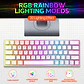 Teclado Mecánico Gamer T-WOLF T30 RGB 63 Teclas Bluetooth/USB  - Miniatura 11