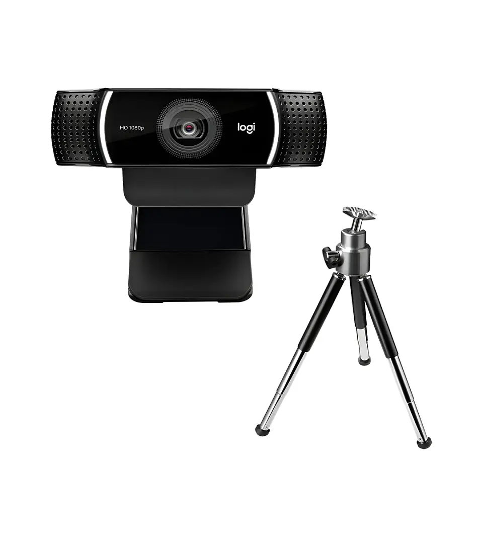 Webcam Logitech C922 Pro Stream Full HD 1080p 30FPS / 720p 60FPS + Trípode 1