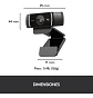 Webcam Logitech C922 Pro Stream Full HD 1080p 30FPS / 720p 60FPS + Trípode - Miniatura 3