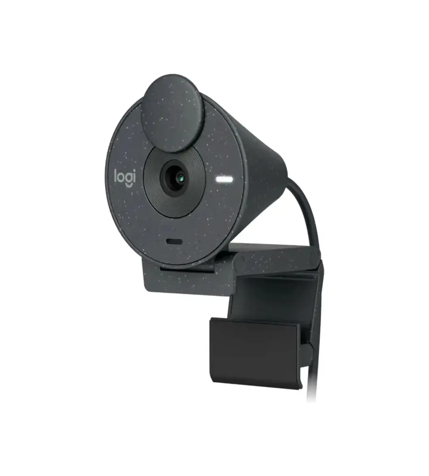 Cámara Web Logitech Brio 300 Full HD 1080p USB-C con Micrófono y Tapa de Privacidad – Grafito 1