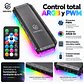 Hub Controlador ARGB y PWM CoreForce CF-H10 de 10 Puertos con Control Remoto - Miniatura 2