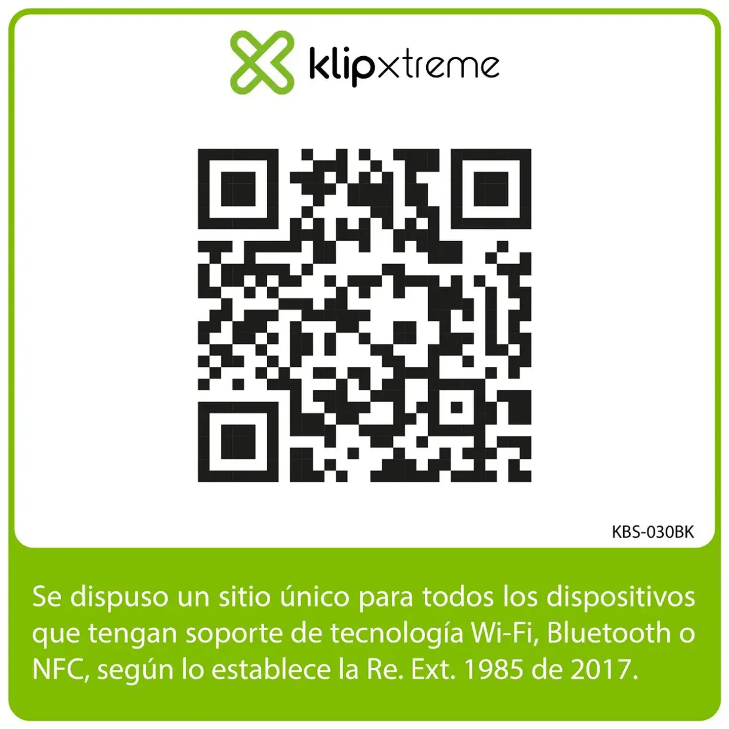 Parlante Bluetooth Klip Xtreme GrooveSplash KBS-030 6W IPX7 con TWS 10