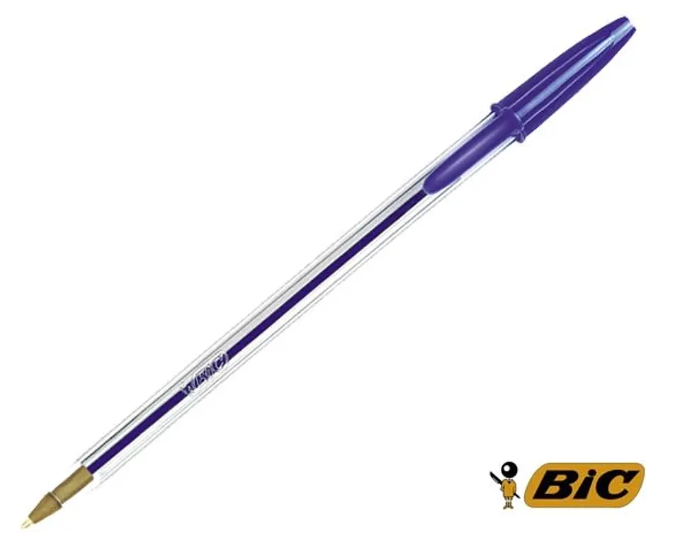 LAPIZ PASTA AZUL PUNTA GRUESA BIC 1