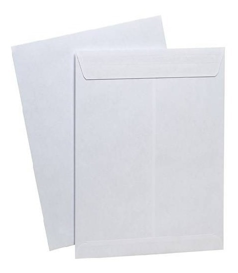 SOBRE TAMAÑO CARTA BLANCO
