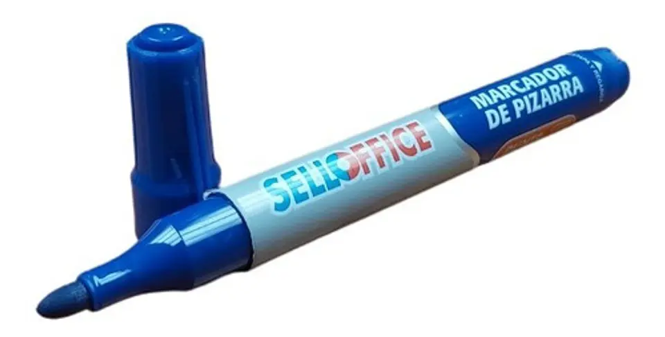 MARCADOR PIZARRA AZUL SELLOFFICE 1