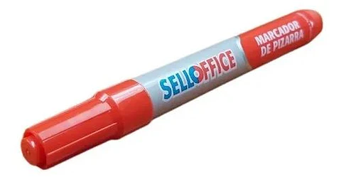 MARCADOR PIZARRA ROJO SELLOFFICE