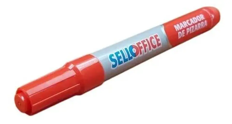MARCADOR PIZARRA ROJO SELLOFFICE 1