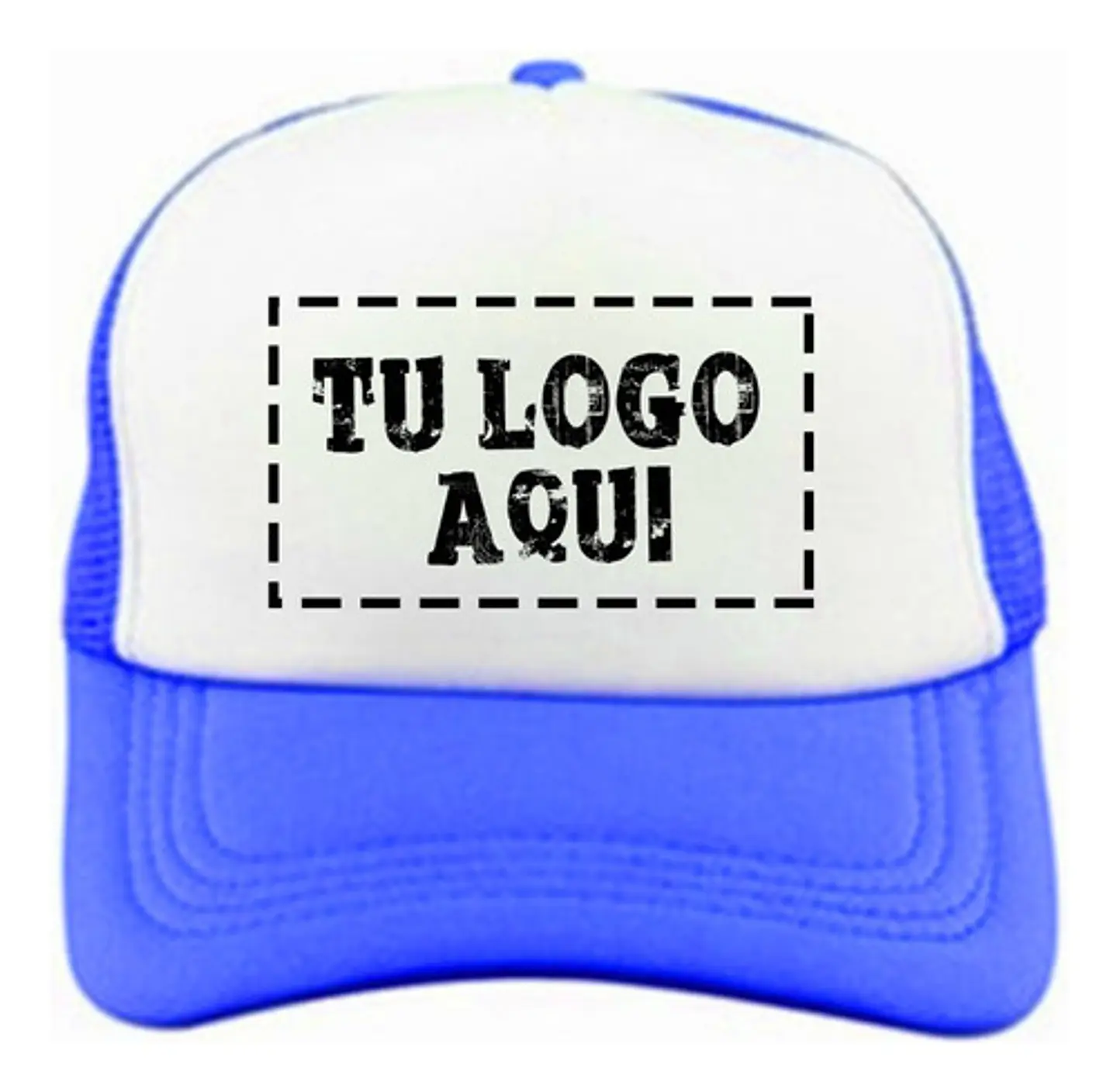 Jockey Azul Personalizado Tu Logo Aqui Gorro Gorra 1