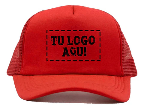 Jockey Rojo Fc Personalizado Tu Logo Aqui Gorro Gorra