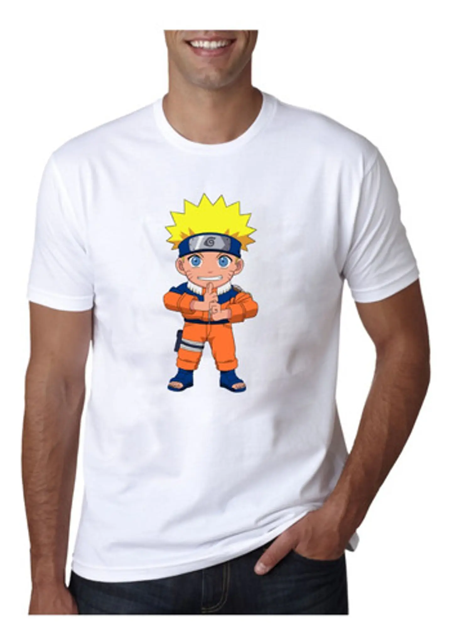 Polera Blanca Tu Logo Aqui Personalizada Franela Camiseta 3