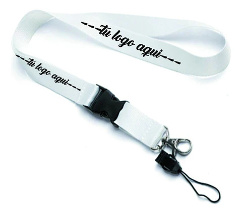Lanyard Tu Logo Aqui Personalizado Credencial Celular