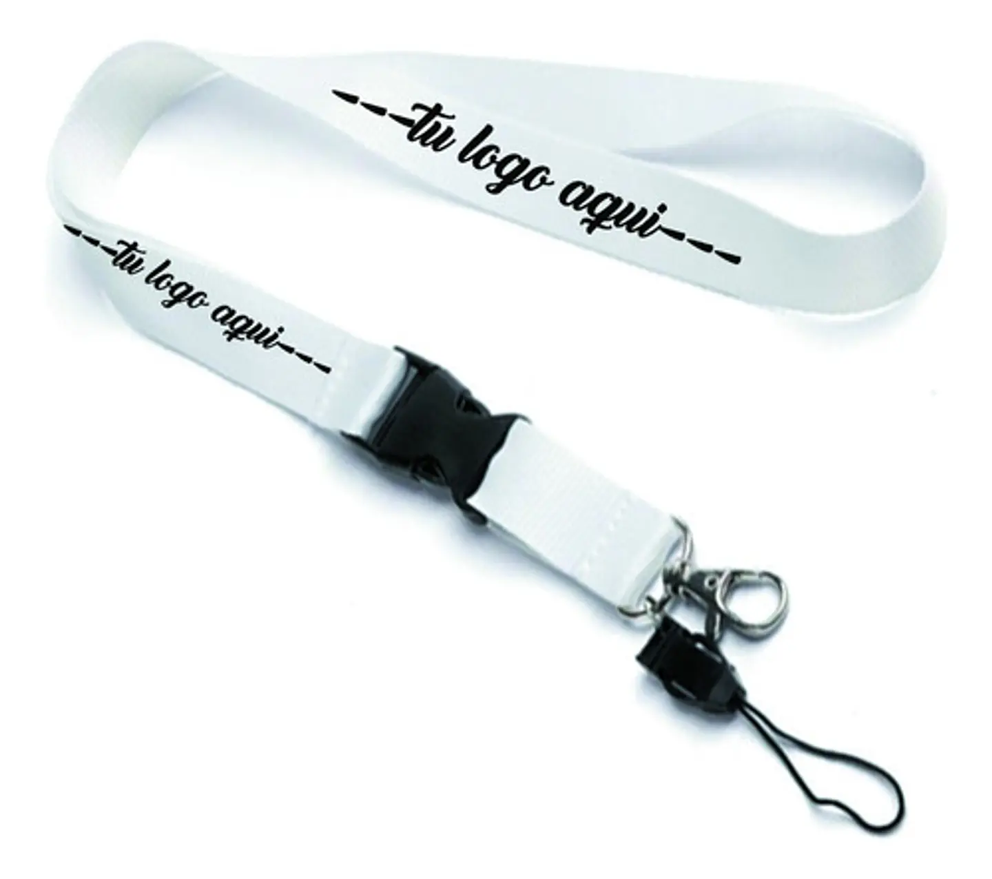 Lanyard Tu Logo Aqui Personalizado Credencial Celular 1