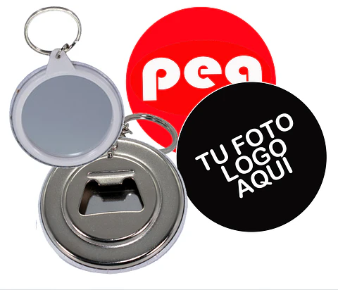 CHAPA LLAVERO ESPEJO / DESTAPADOR