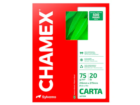 RESMA CARTA CHAMEX 500 HOJAS