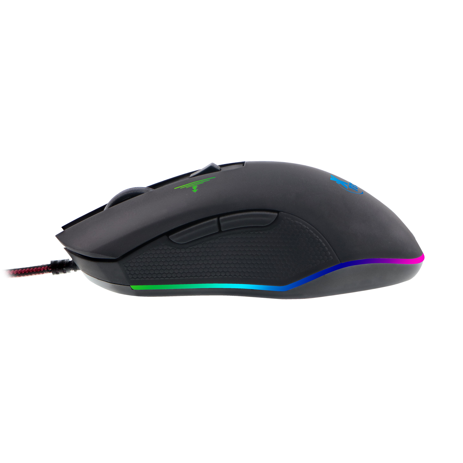 Xtech mouse gaming 6 botones hasta 3200DPI USB