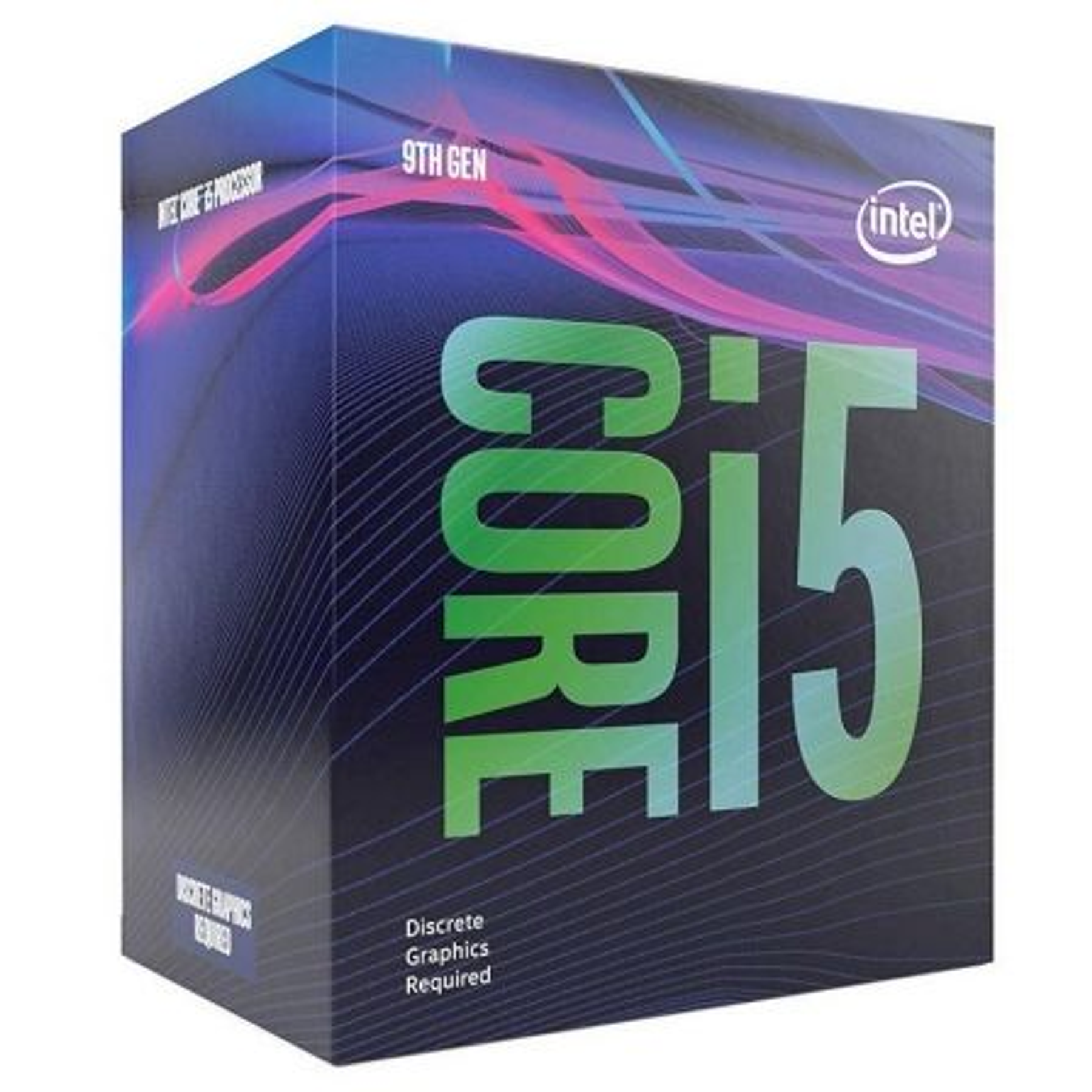 Procesador Intel® Core™ i5-9400F 6-Core 2.9 GHz (4.10 GHz Turbo) FCLGA1151 (9na Gen), Sin Graficos