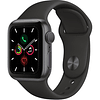 Apple Watch Series 5/GPS/40mm/Space Grey/Aluminium/Case w/Black Sport Band